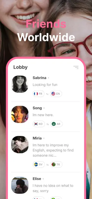 TalkClub: Language Tandem screenshot 2