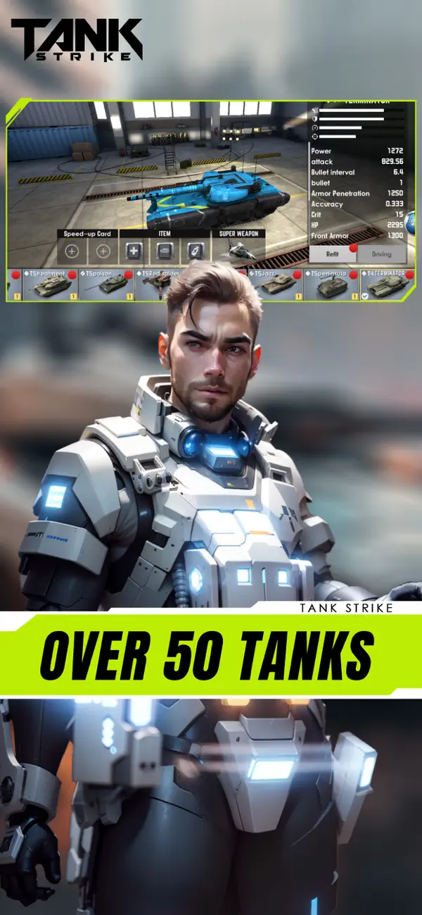 Screenshot #2 pour Tank Strike Shooting Game