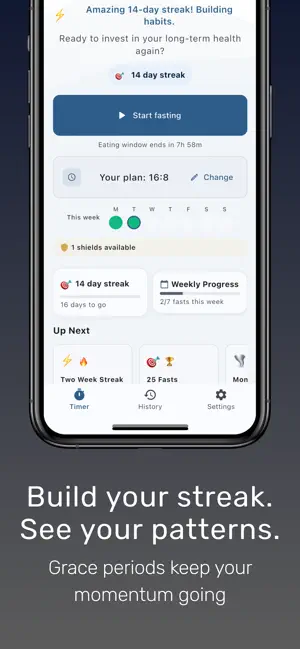 Just Fast - Fasting Timer screenshot 4