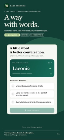 Daily Word Quiz screenshot 1