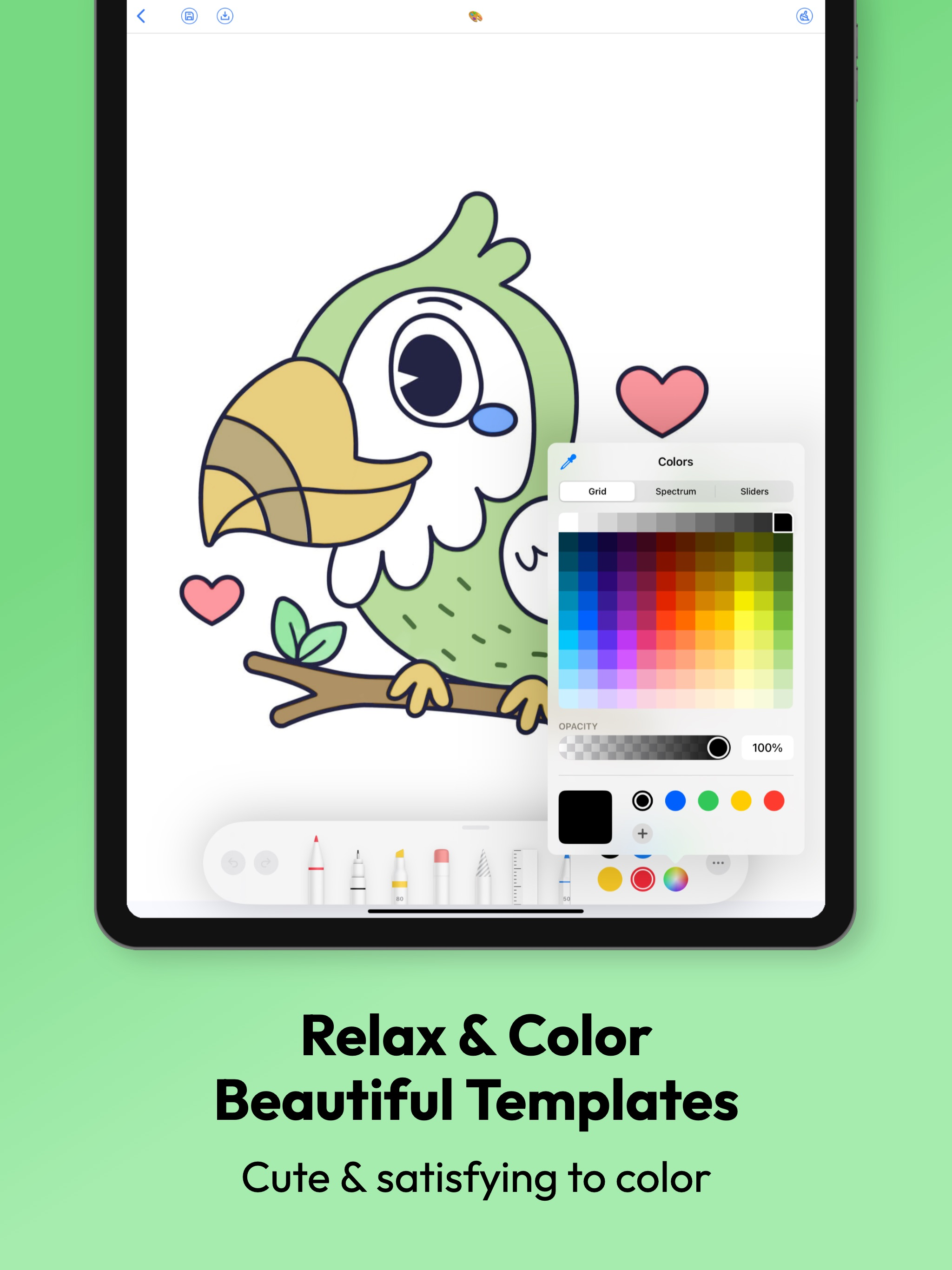 FingerPen: Colouring Book App