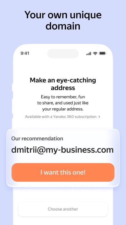 Yandex Mail: Email & Cloud screenshot-3