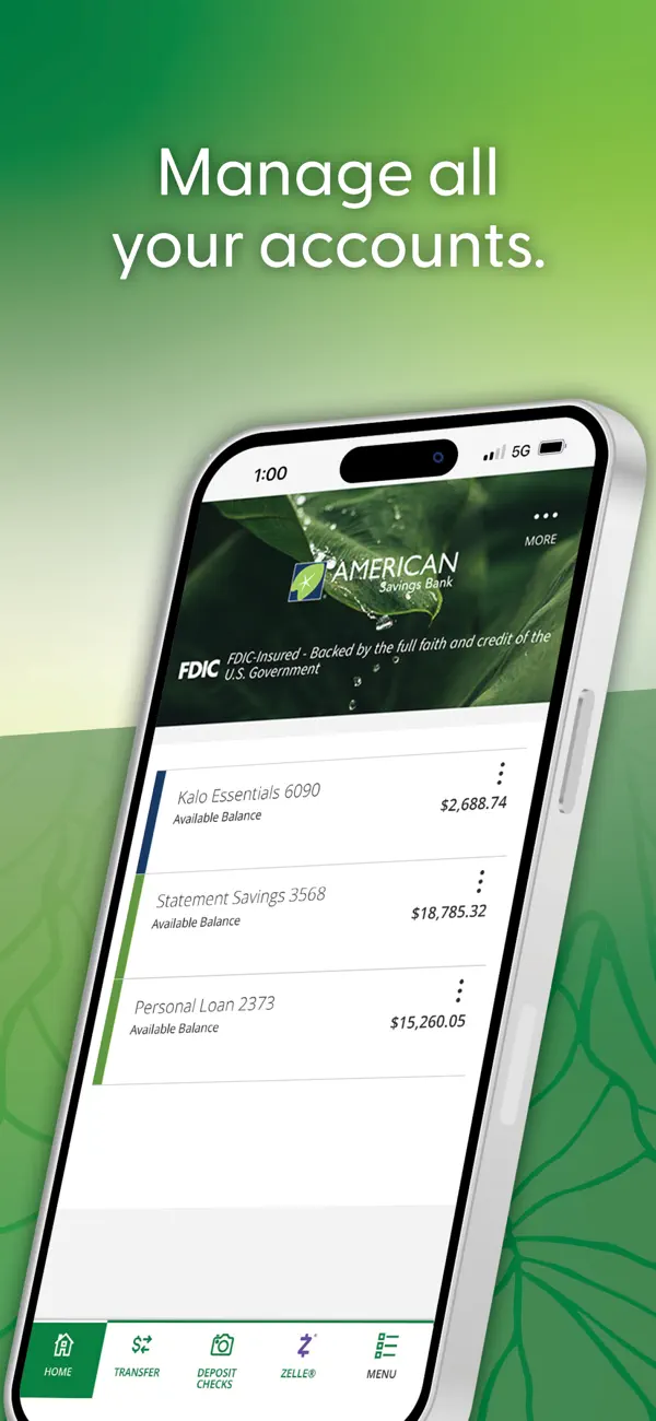 Screenshot #2 pour American Savings Bank Hawaii