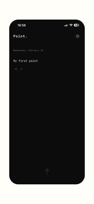 Point – One thought a day Screenshot 4 of 7