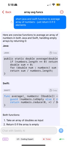 Seekly AI - Ask and Chat screenshot