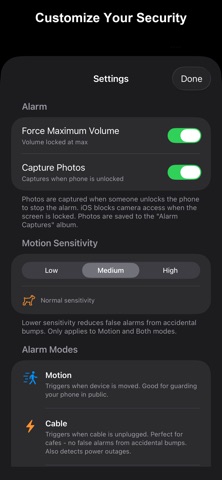 iSafeCharge+ screenshot