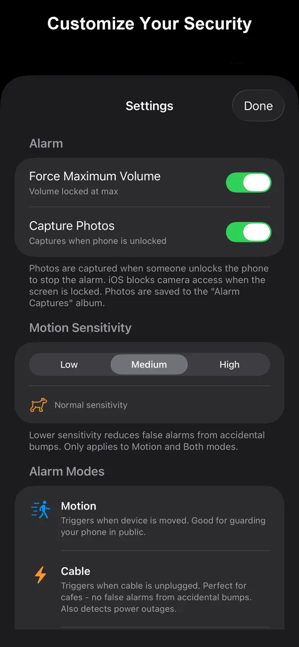 #2. iSafeCharge+ (iOS) Által: App4Life Sweden AB