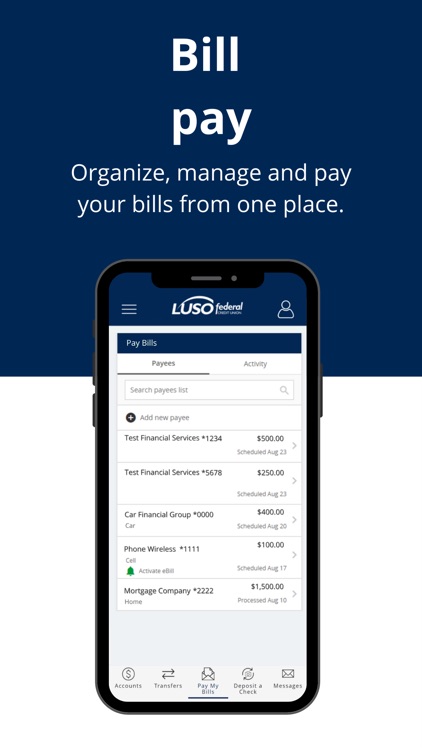 Luso FCU iMobile screenshot-6