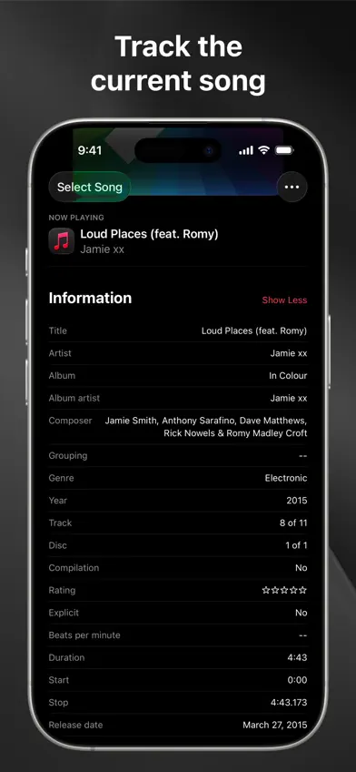 Music Info — Song Metadata screenshot 4