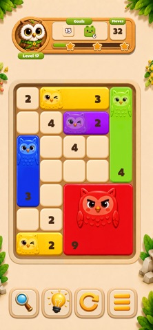 Hoot Block Puzzle Game Screenshot 4 of 4