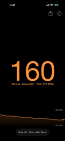 Heart Rate to Health App screenshot