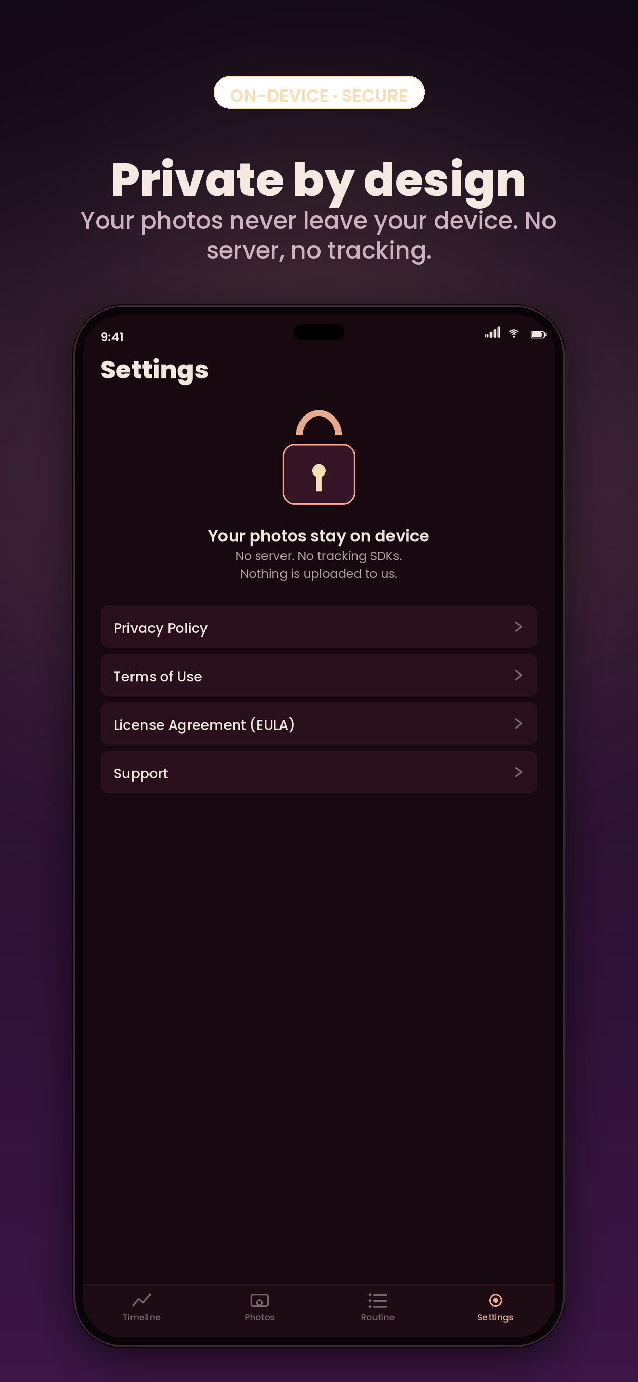Keralia: Hair Loss Tracker screenshot 5