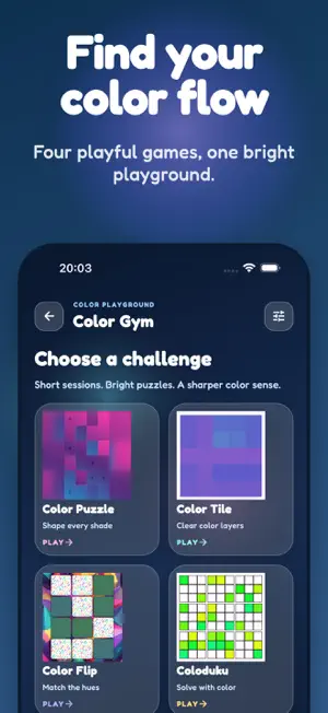 Color Gym: Color Puzzle Games screenshot 1