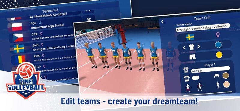 Fine Volleyball - Vôlei 3D screenshot 3