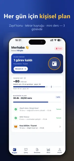 HMGS Kamp: Soru ve Deneme Çöz screenshot 2