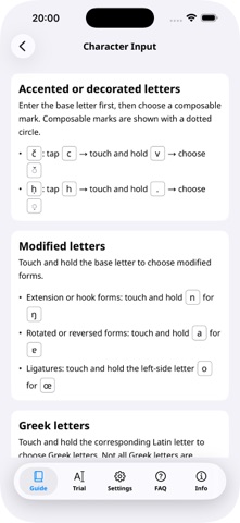 Alpha Translit Keyboard Screenshot 4 of 6