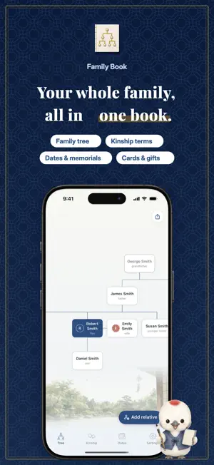 Family Book - Tree & Kinship screenshot 1