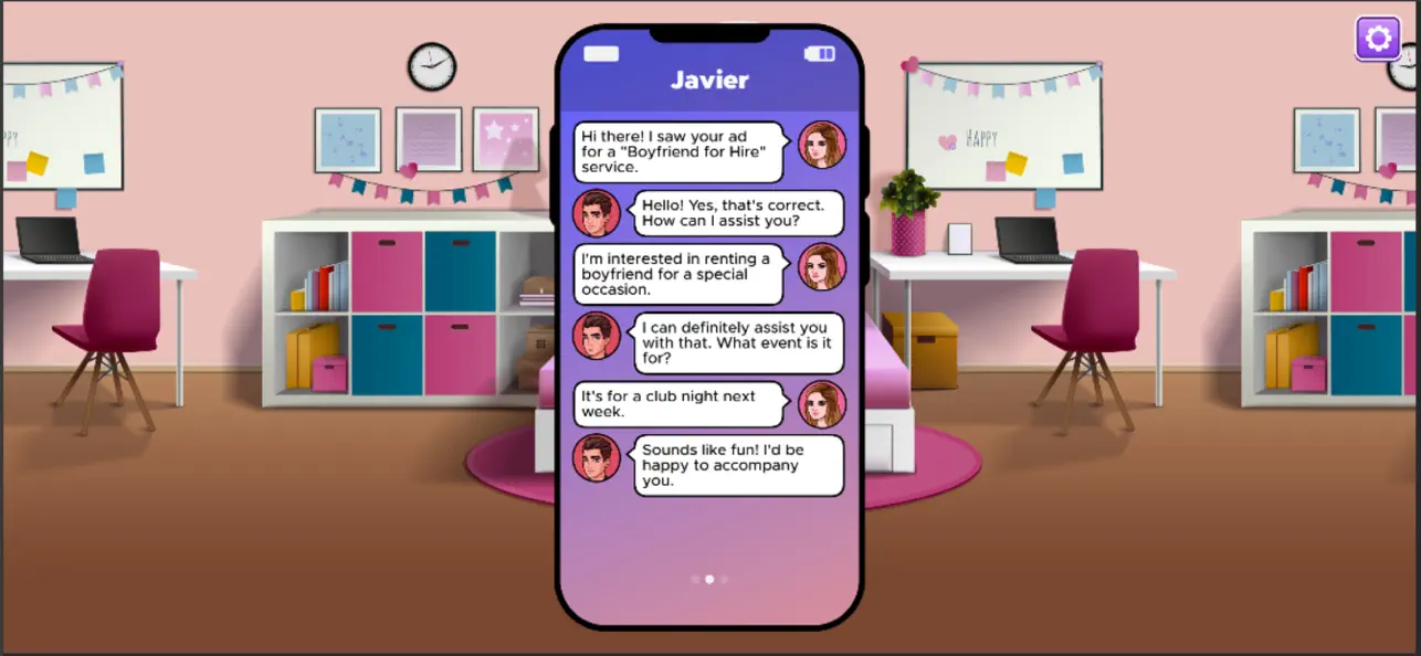 Screenshot #3 pour Boyfriend For Hire