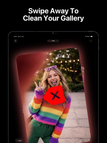 Marked. Swipe Photo Deleter iPad screenshot