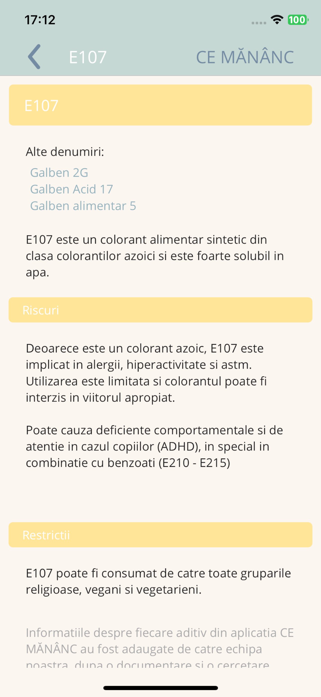 Ce Mănânc