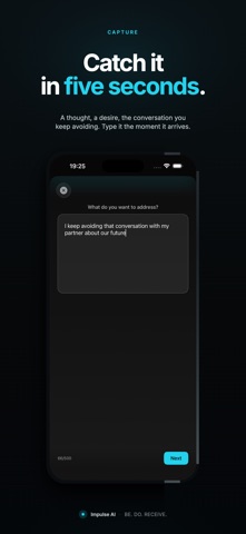 Impulse AI - BE. DO. RECEIVE. screenshot
