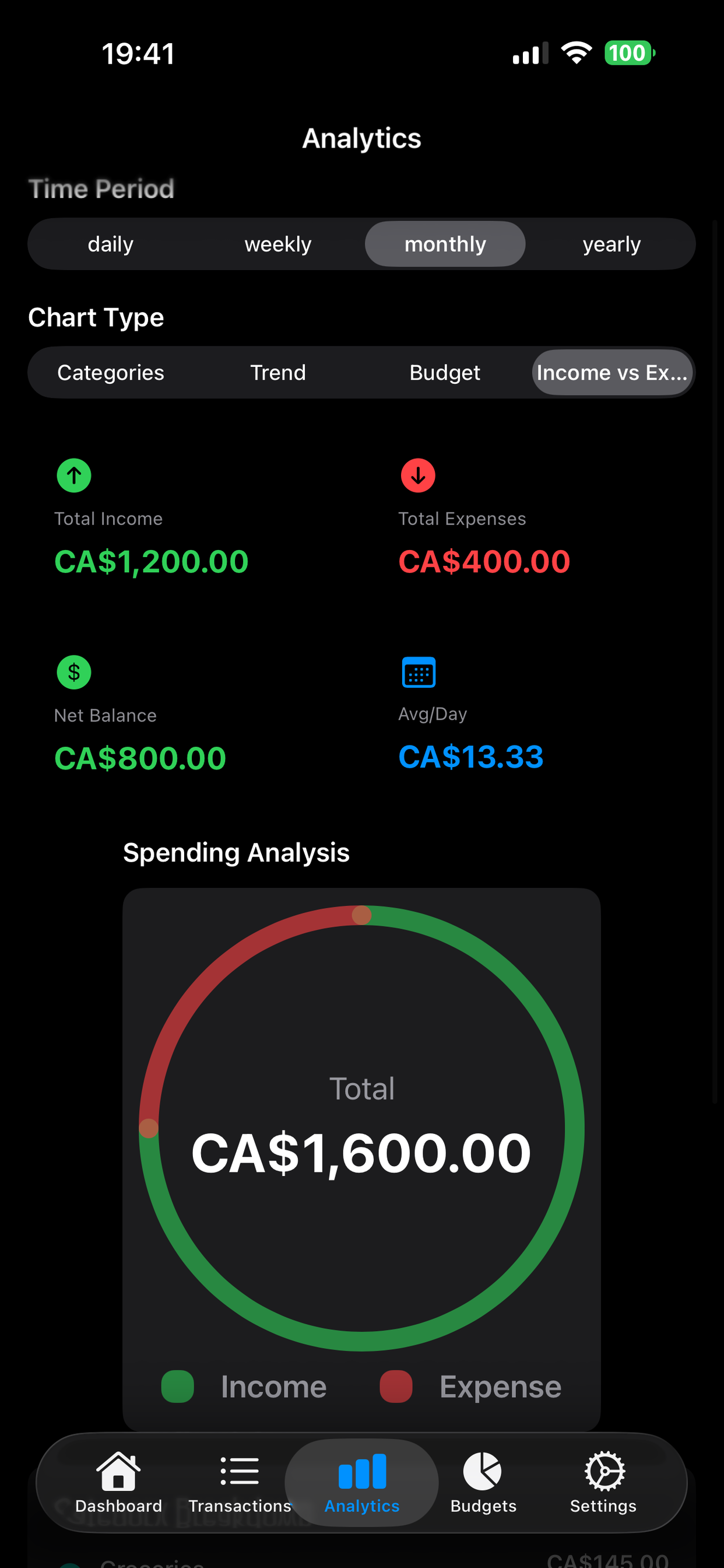 Personal Finance Tracker