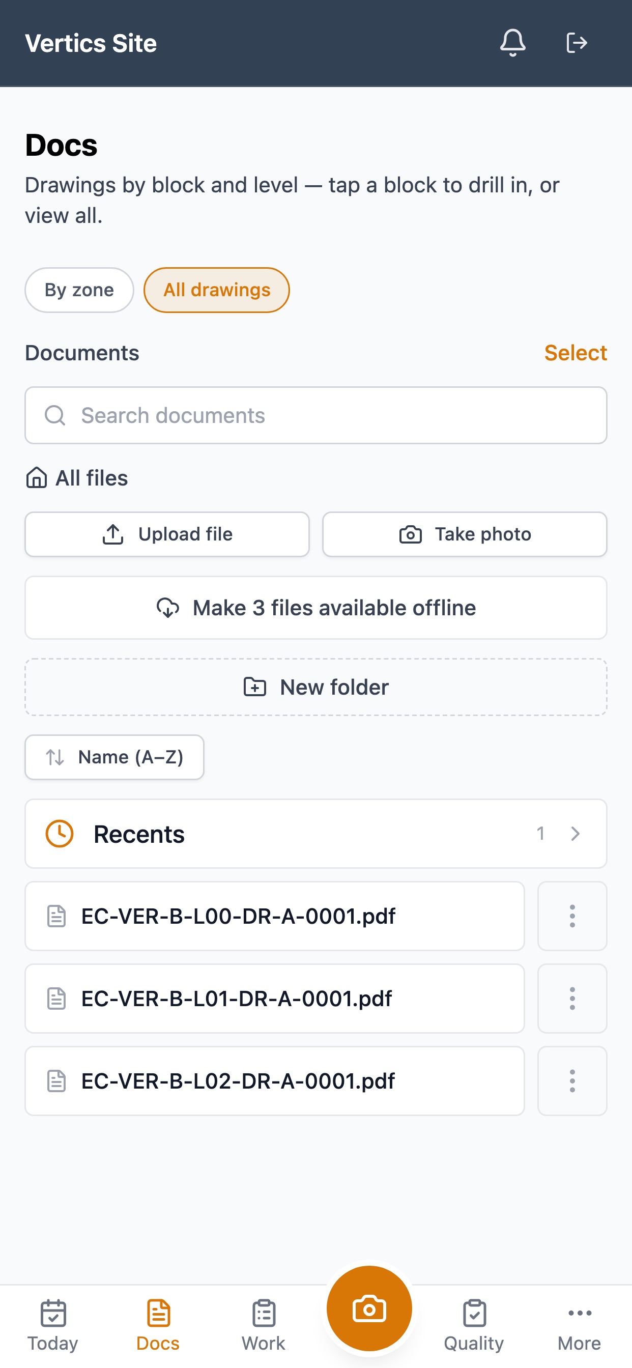 Screenshot 5 of Vertics Site
