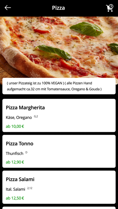 Screenshot #3 pour Pizzeria Next Level Solingen
