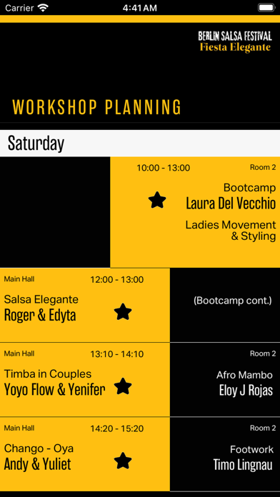 Berlin Salsa Festival Screenshot