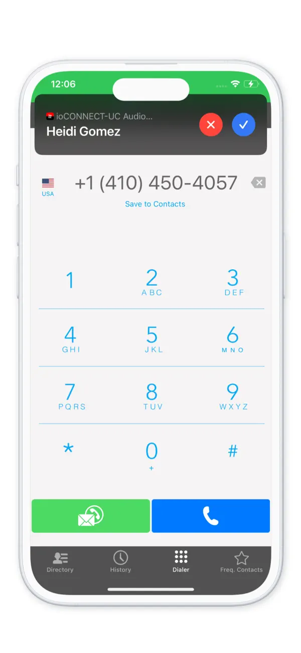 Screenshot #3 pour ioCONNECT-UC