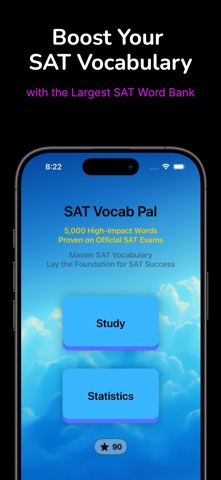 SAT Vocab Pal iPhone screenshot