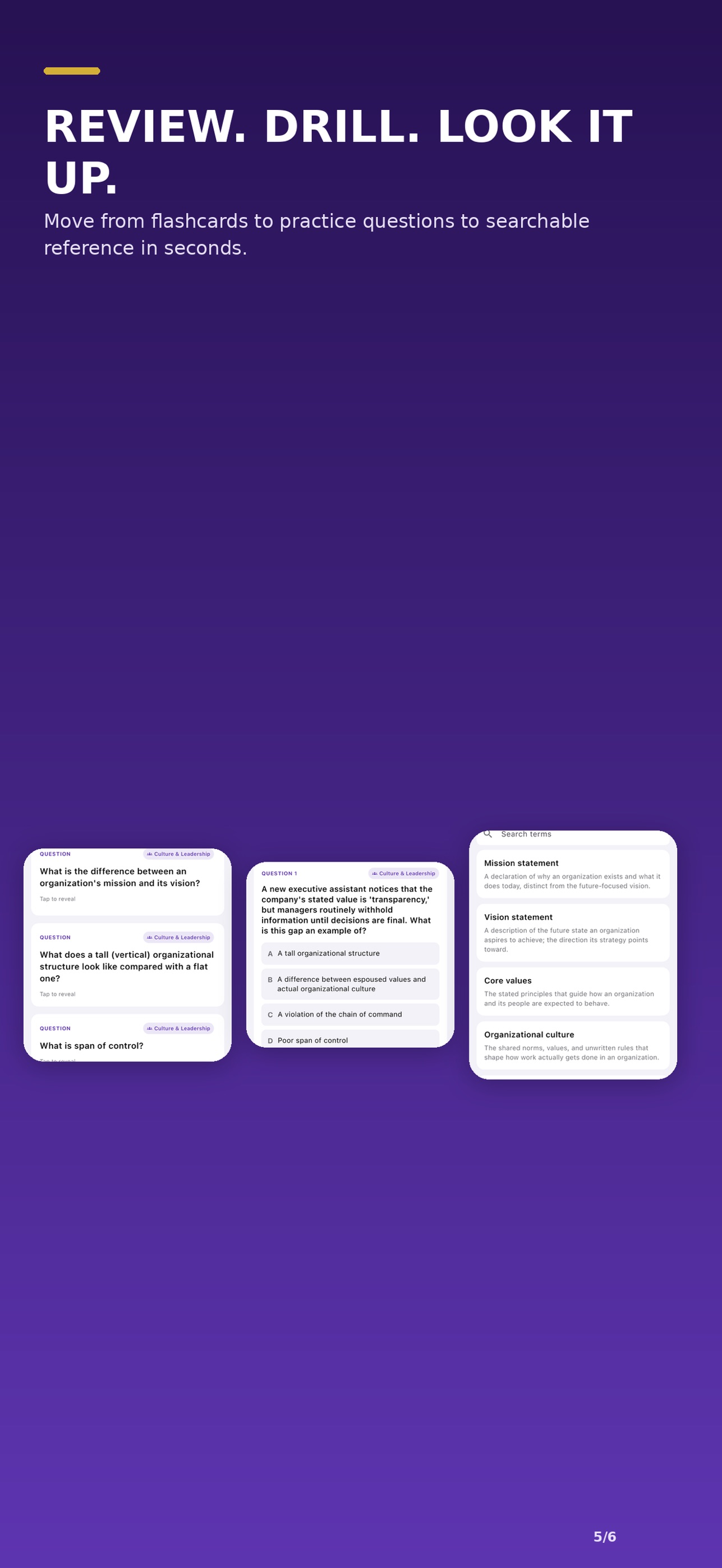 Screenshot 5 of CAP Admin Exam Study Guide