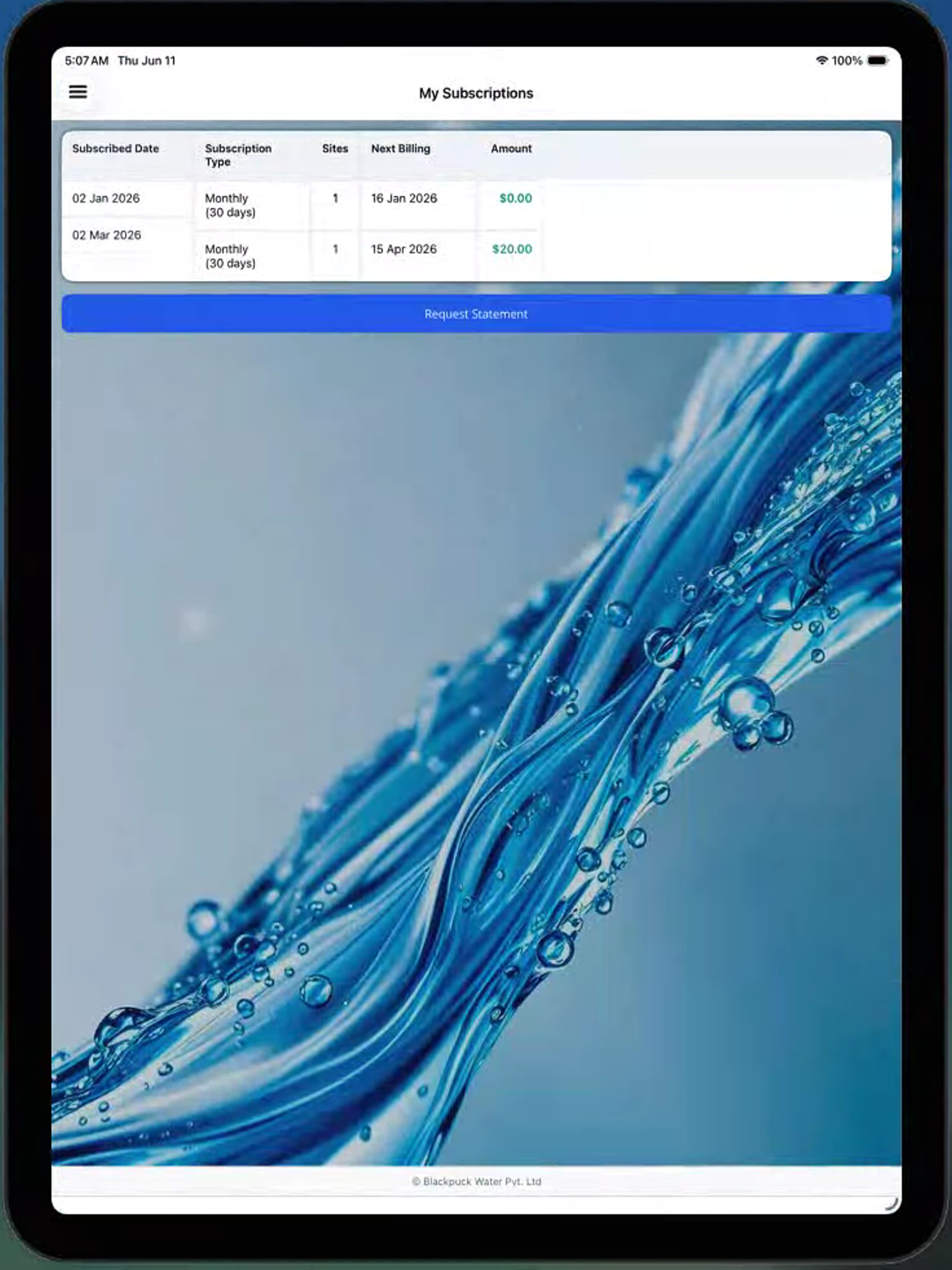 Blackpuck Water Monitor screenshot 20