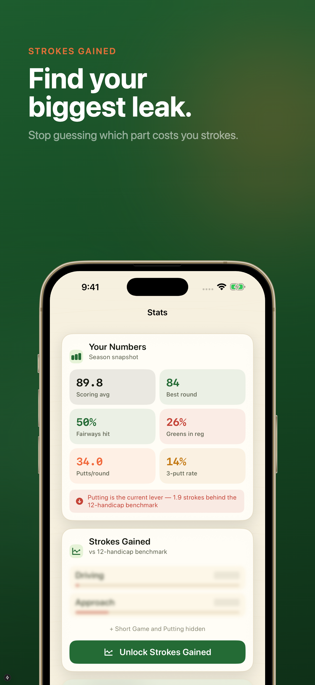 Golf Stats Tracker - Fairway