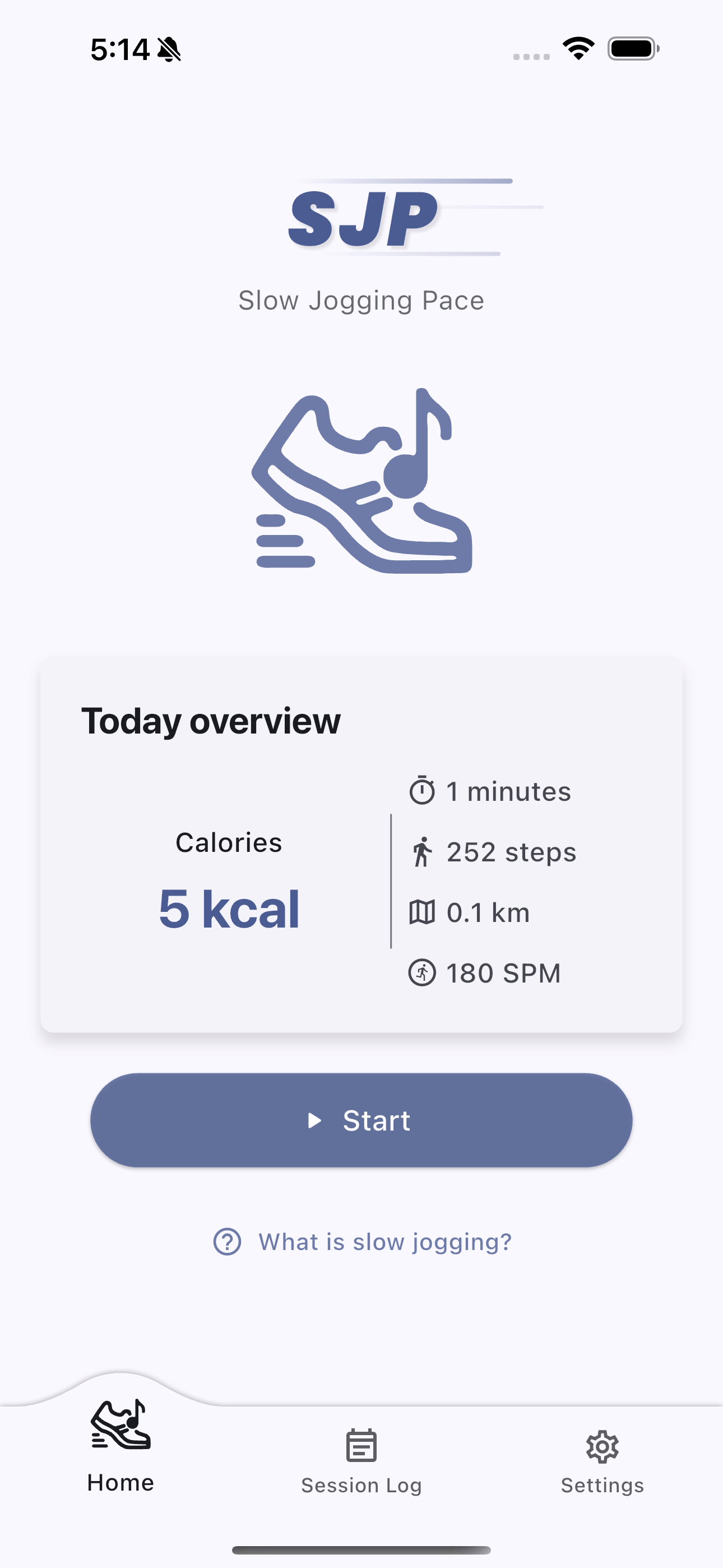 SJP - Slow Jogging Pace