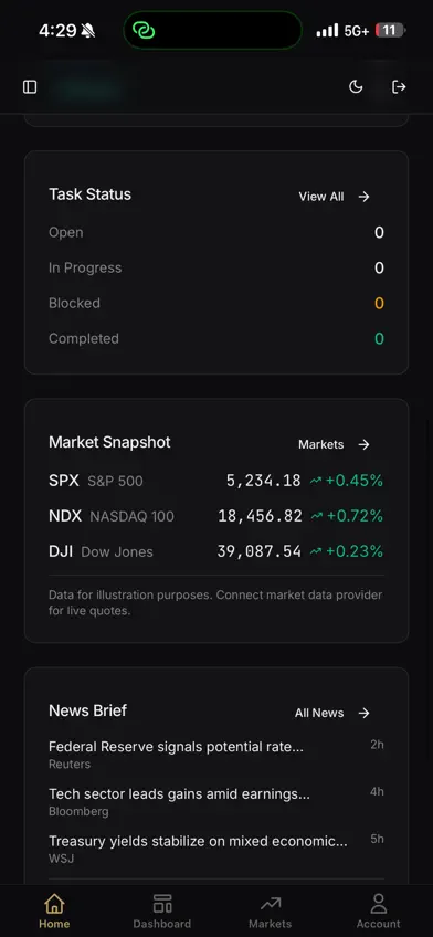 Northbound Meridian Analytics screenshot 5