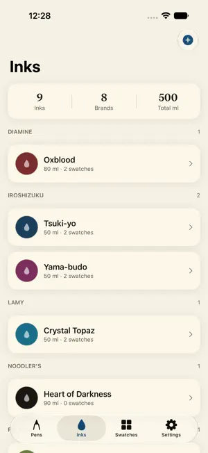 InkSwatch: Pen Journal screenshot 3