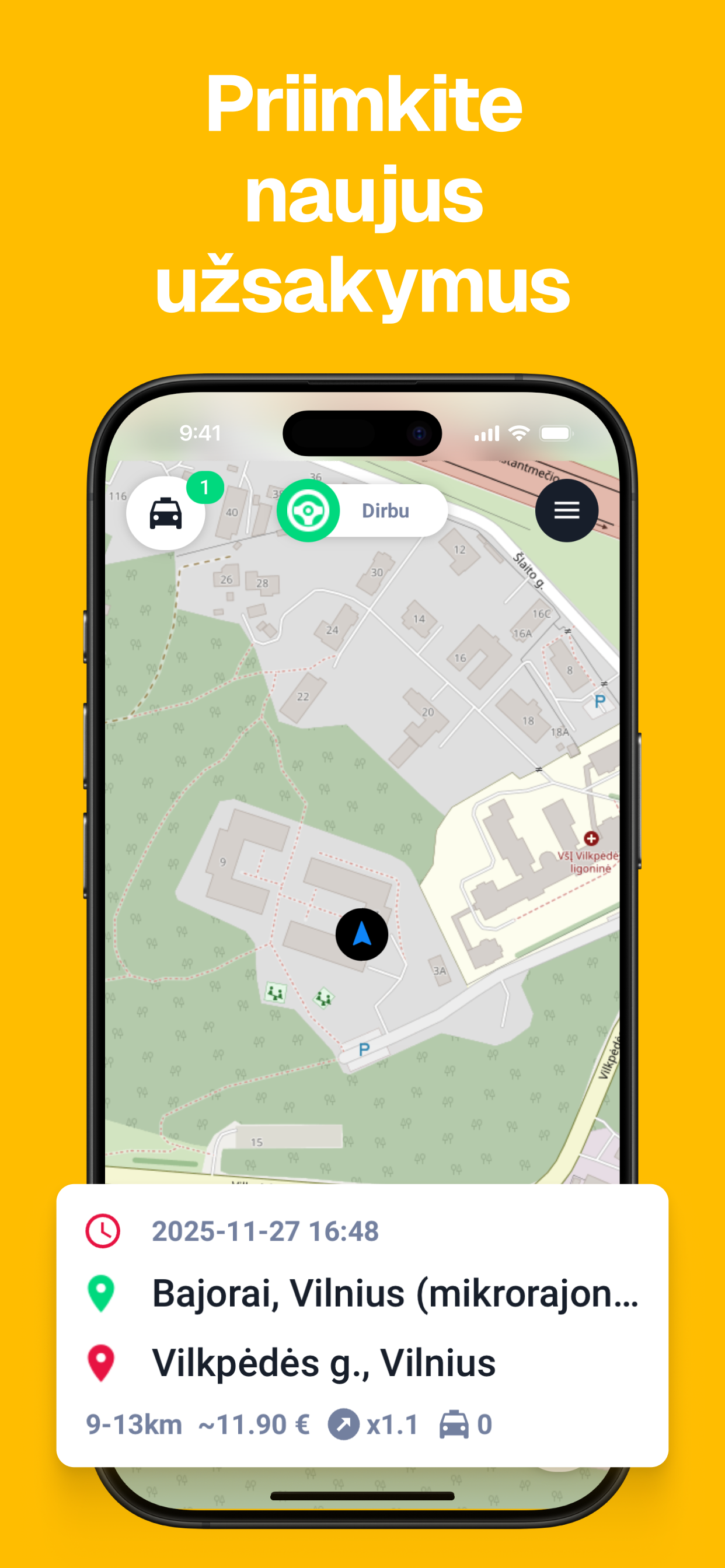 Etransport - Vairuotojams