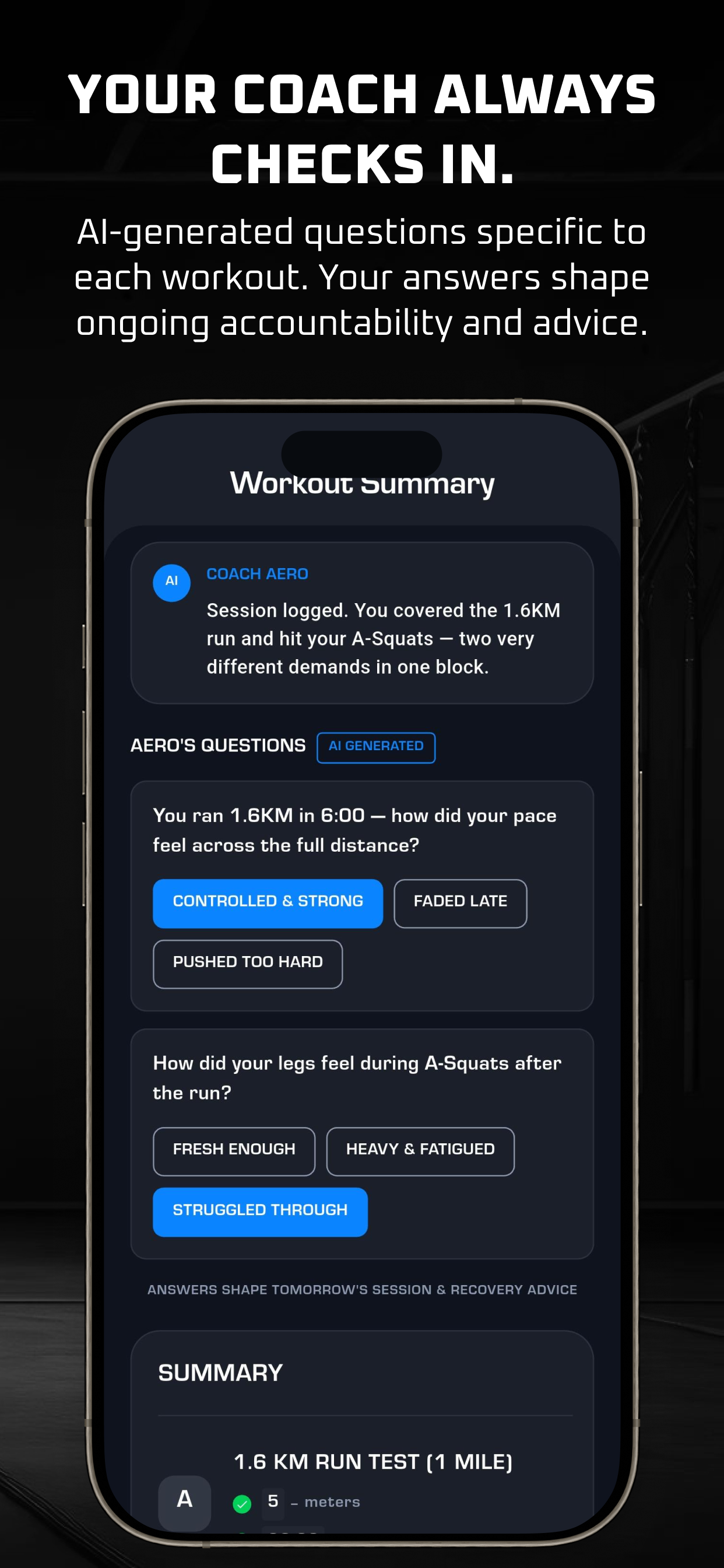 Train AERO: Fitness Coach screenshot 7