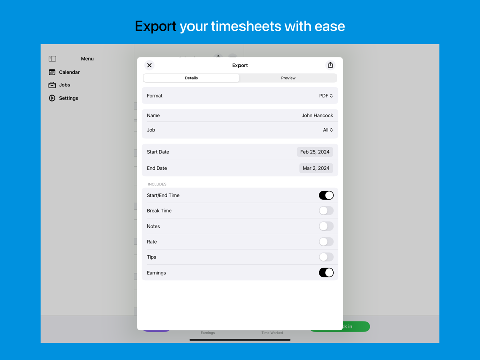 #4. Clock In: Work Hours Tracker (macOS) 由: Brogan LLC
