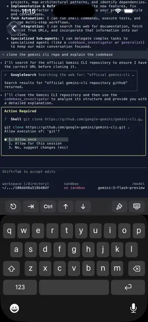 MuxCLI screenshot 2