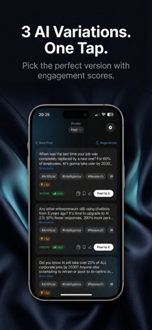 Polishr - AI Tweet Generator screenshot