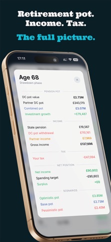 Isaac - Retirement Planning iPhone screenshot