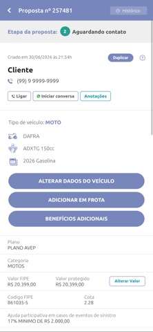 App Avep screenshot