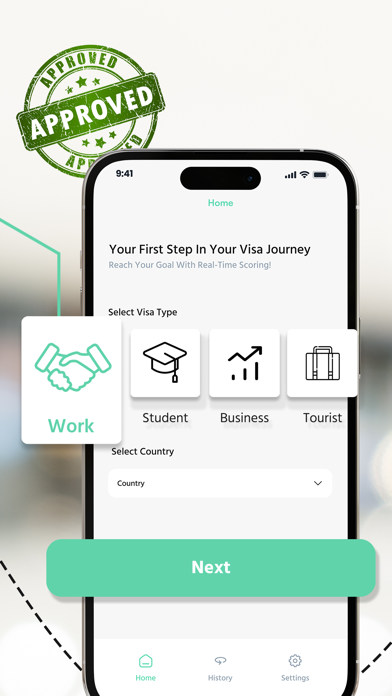 Visa Score Screenshot