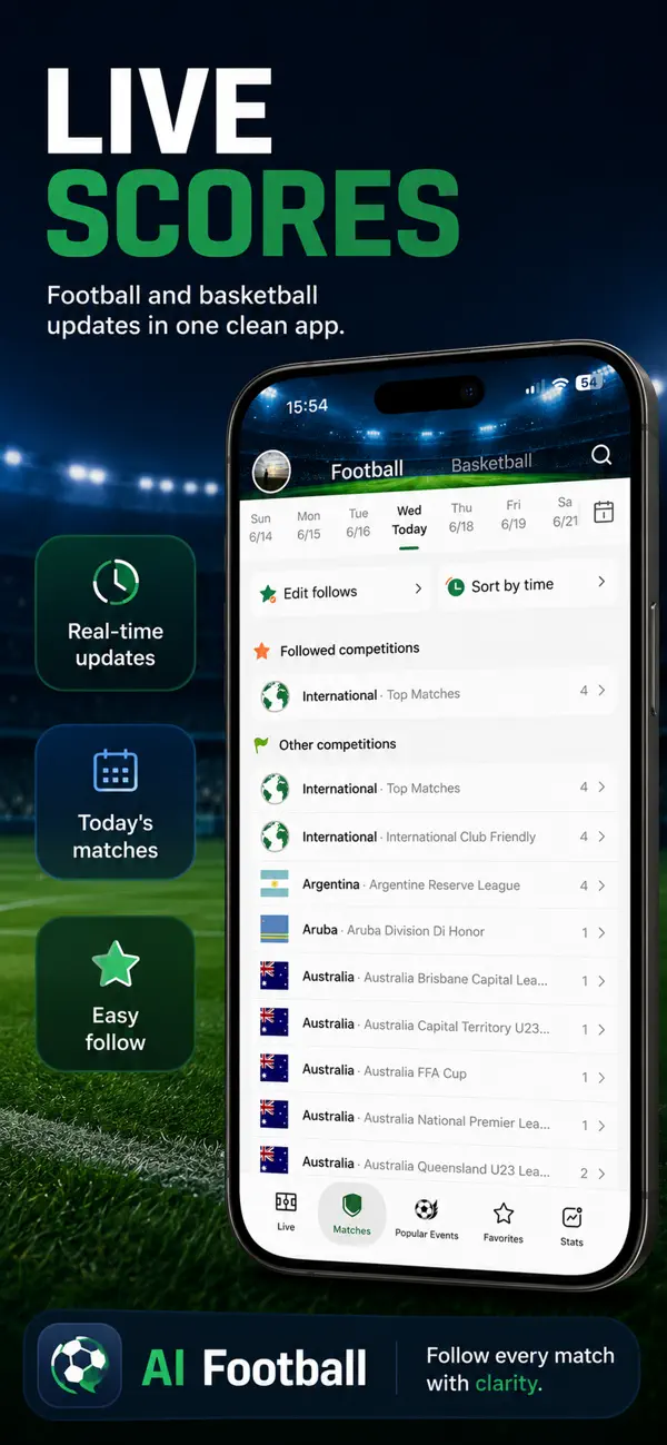 Screenshot #3 pour AI Football-Scores en direct