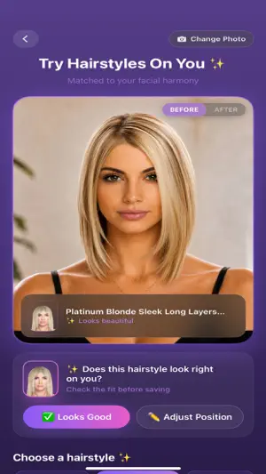 Perfect Hairstyle and Hair Cut screenshot 4