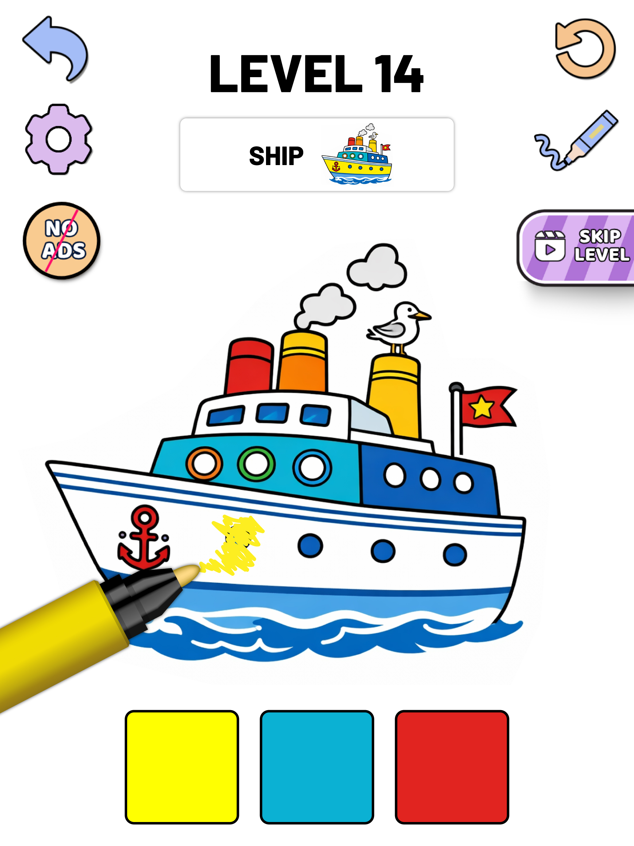 Coloring Game - Fun Color Art screenshot 12