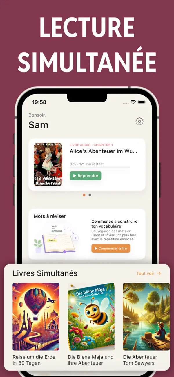 Screenshot #1 pour Allemand Livres & livres audio