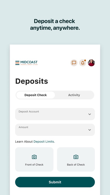 Midcoast FCU Mobile Banking screenshot-3